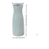 Plastic Dried Flower Vase With Minimalist Geometric Plastic Flower Pot Living Room Small And Fresh Flower Arrangement Decoration