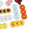 Computer Embroidery Label Cartoon Sunflower Patch Sticker Ironing Butterfly Embroidery Cloth Sticker Bag Decoration Small Red Flower Chapter Boy