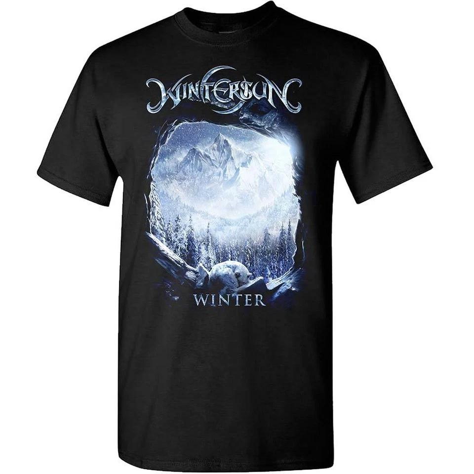 Retro Wintersun Winter Washed Away Shirt Classic Black Unisex S-5XL 2XL