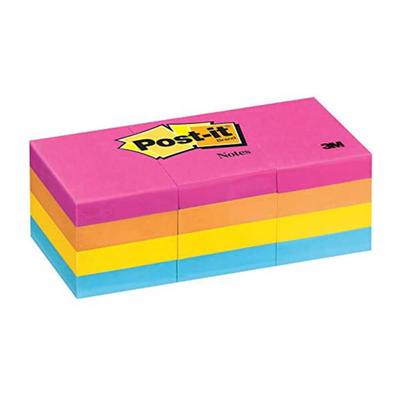 Post-it Notes Assorted Capetown 34.9x47.6mm (12pk)