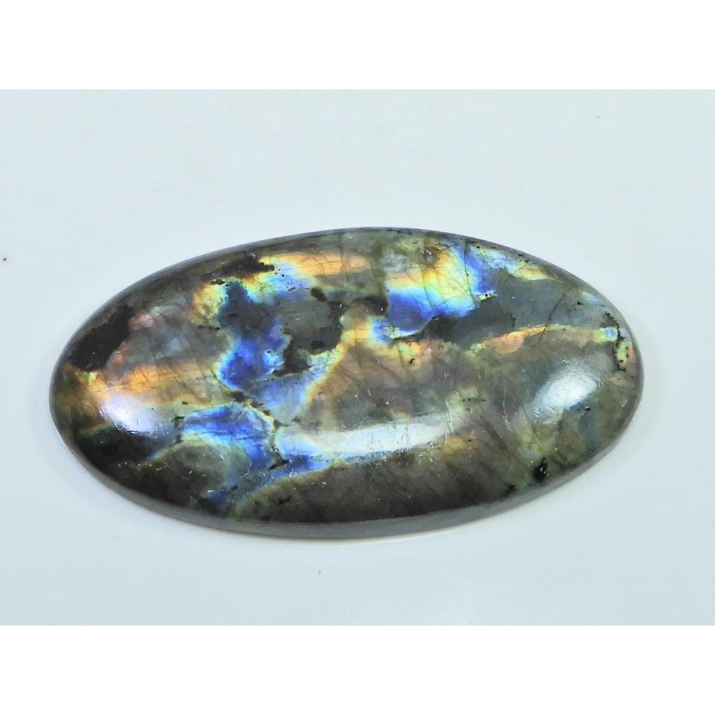26X55X06MM Natural Purple Labradorite Spectrolite Oval Loose Gemstone 97Cts. D-448