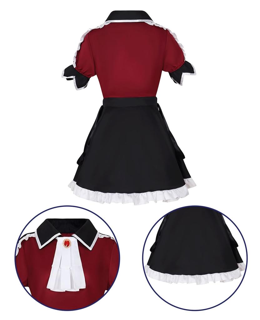 NOKIJP Oshi no Ko Kana Arima Cosplay Kostüm mit Perücke Yoto High School Uniform Größe S NKJP-OSN-AK-S