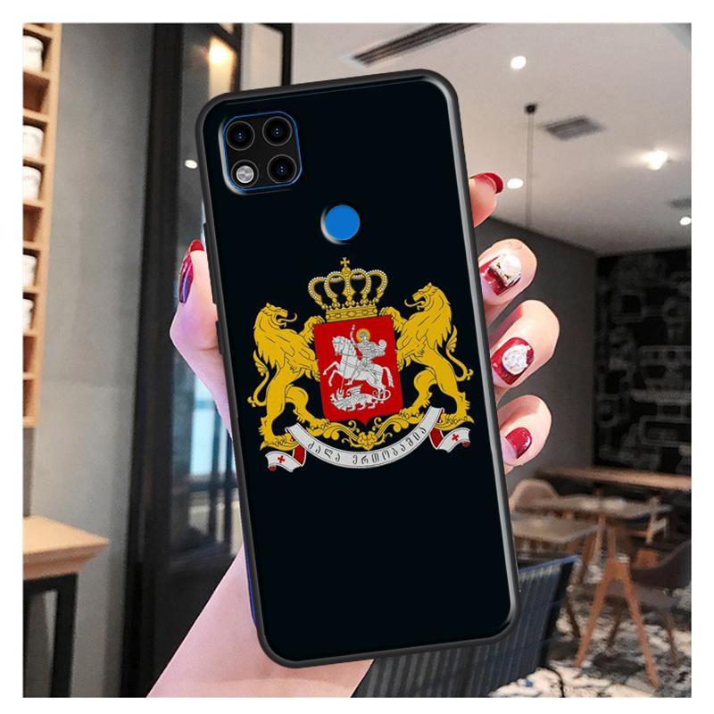 Georgia Flagge Für Xiaomi Redmi Hinweis 11 Pro Telefon Fall Für Redmi 9T 9A 9C 9S 10S Hinweis 9 10 Pro Zurück Abdeckung