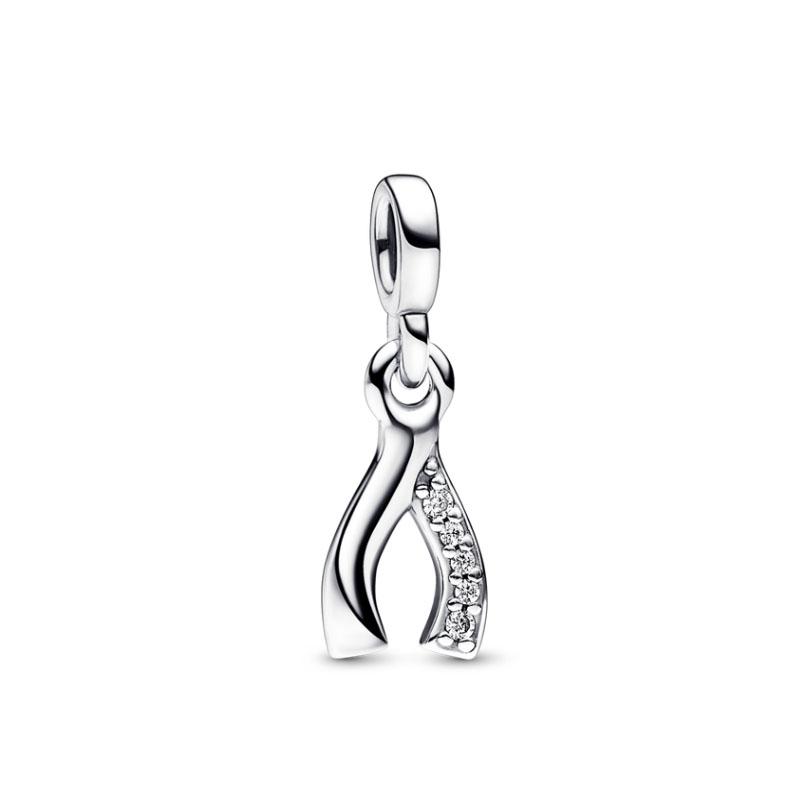 Nowy Srebro Próby S925 Platerowany Koralik Me Serii Miłość Koniczyna Gwiazda Wisiorek Zawieszka Pasuje Oryginalna Bransoletka Kobiety Biżuteria DIY