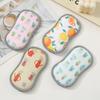 Kitchen Dishwashing Sponge Wipe Double-Sided Printing Dishwashing Sponge Block Kitchen Cleaning Tool Brush Dish Brush Pot Sponge Brush