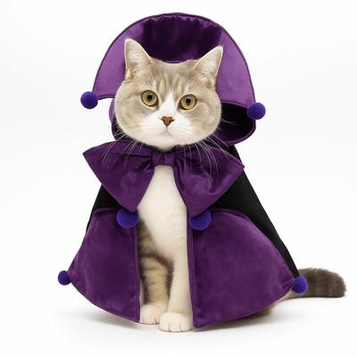 Cosplay Animaux Costumes d'Halloween Respirant Style Chevalier Costumes d'Halloween pour Chien Petit/Moyen/Grand Léger Chat Manteau Magique