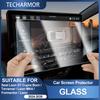 Car Tempered Glass Protective Film For Cupra Born Terramar Leon MK4 Formentor Leon ST GPS Navigation Screen Protector Display