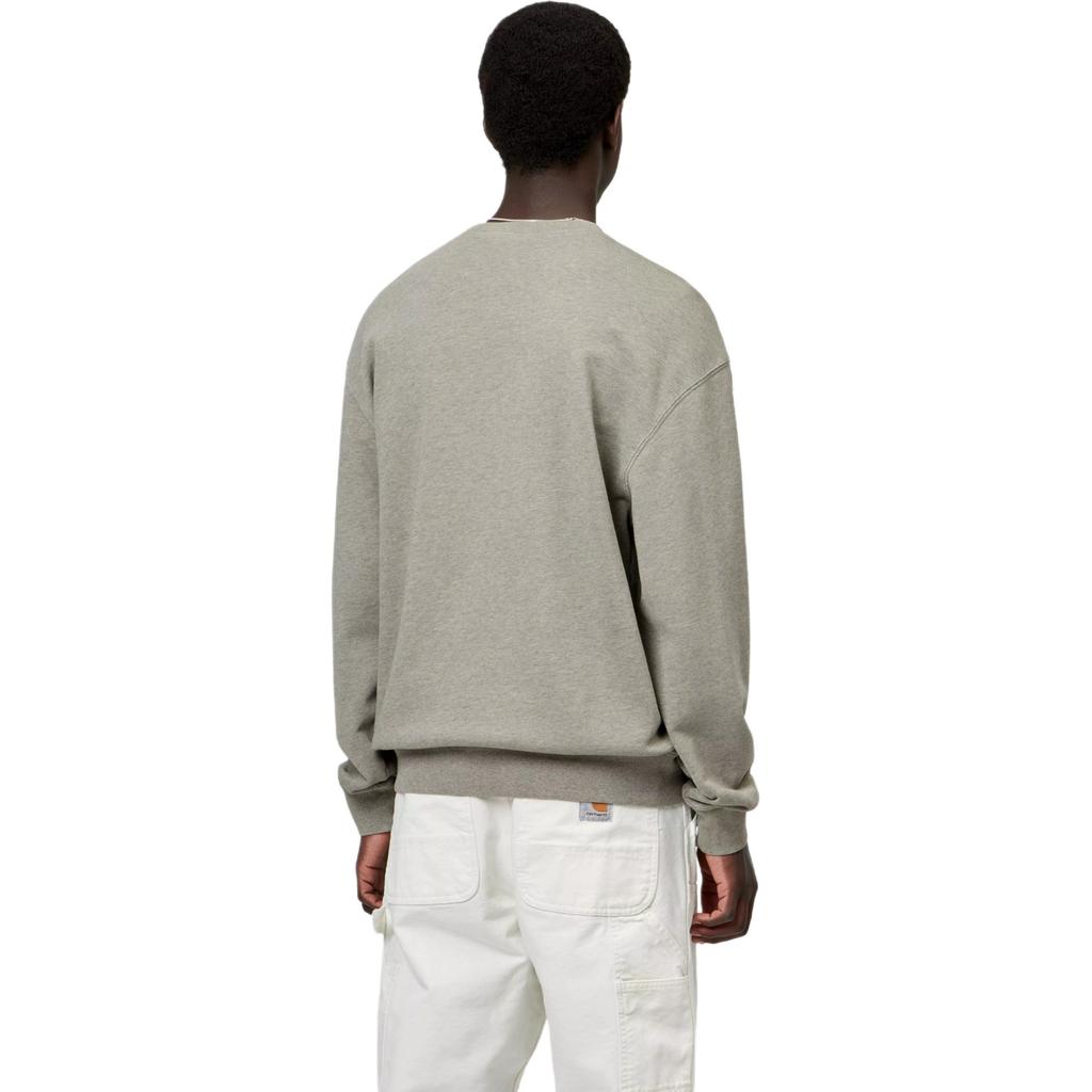 Carhartt WIP SS26 Caspian Sweatshirt Woven Square Label Heavyweight Long Sleeve Loose Fit Unisex sweatshirt I034497-3TY-GD