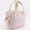 Chanel 2WAYShoulder Handbag A15970 New Travel Line Pink Nylon Canvas Women Used