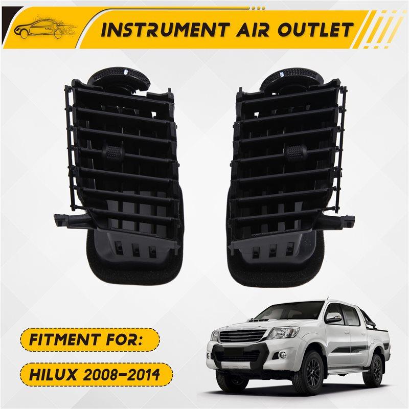 Air Conditioning Outlet Grill Panel Front Center Dash For Toyota Hilux 2008-2014 Ac Vents Radio Trim Bezel