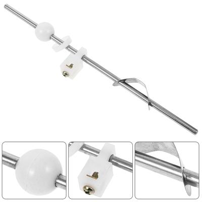 Extended Pull Rod Durable Stainless Steel Sink Drain Replacement Part Bathroom Sink Drain Repair Tool Pivot Rod Assembly