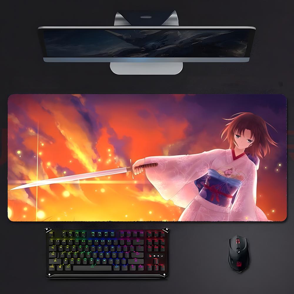 Mysterious Beautiful Anime The Ggarden Of Sinners Mouse Pad Mousepad Large Gaming Lockedge Thickened Pc Table Desk Mat