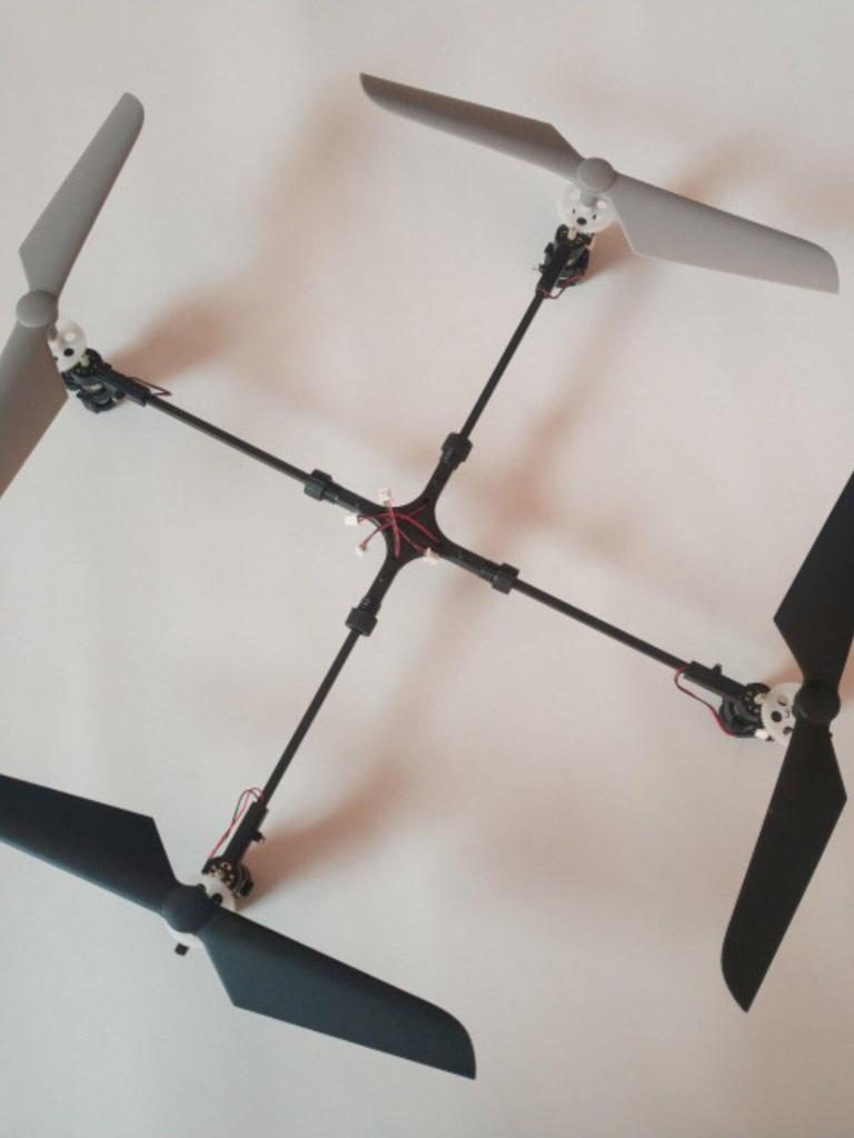 DIY Quadcopter Drone with Motor Gearbox Accessories