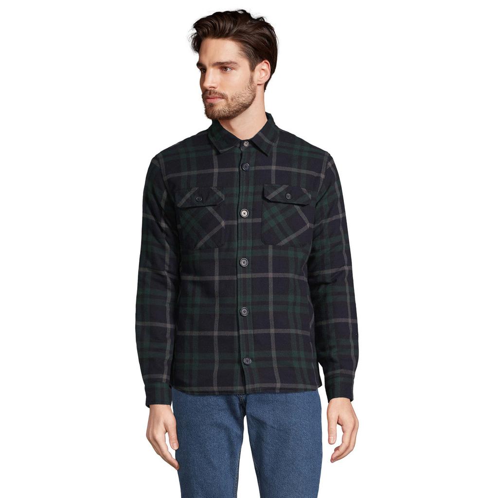 SOLS Unisex Adult Noah Checked Overshirt