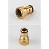 652F 1/2Inch Thread Tap Quick Connecter Aluminum Alloys Quick Faucet Adapter Leakproof Water Pipe Fittings Enduring