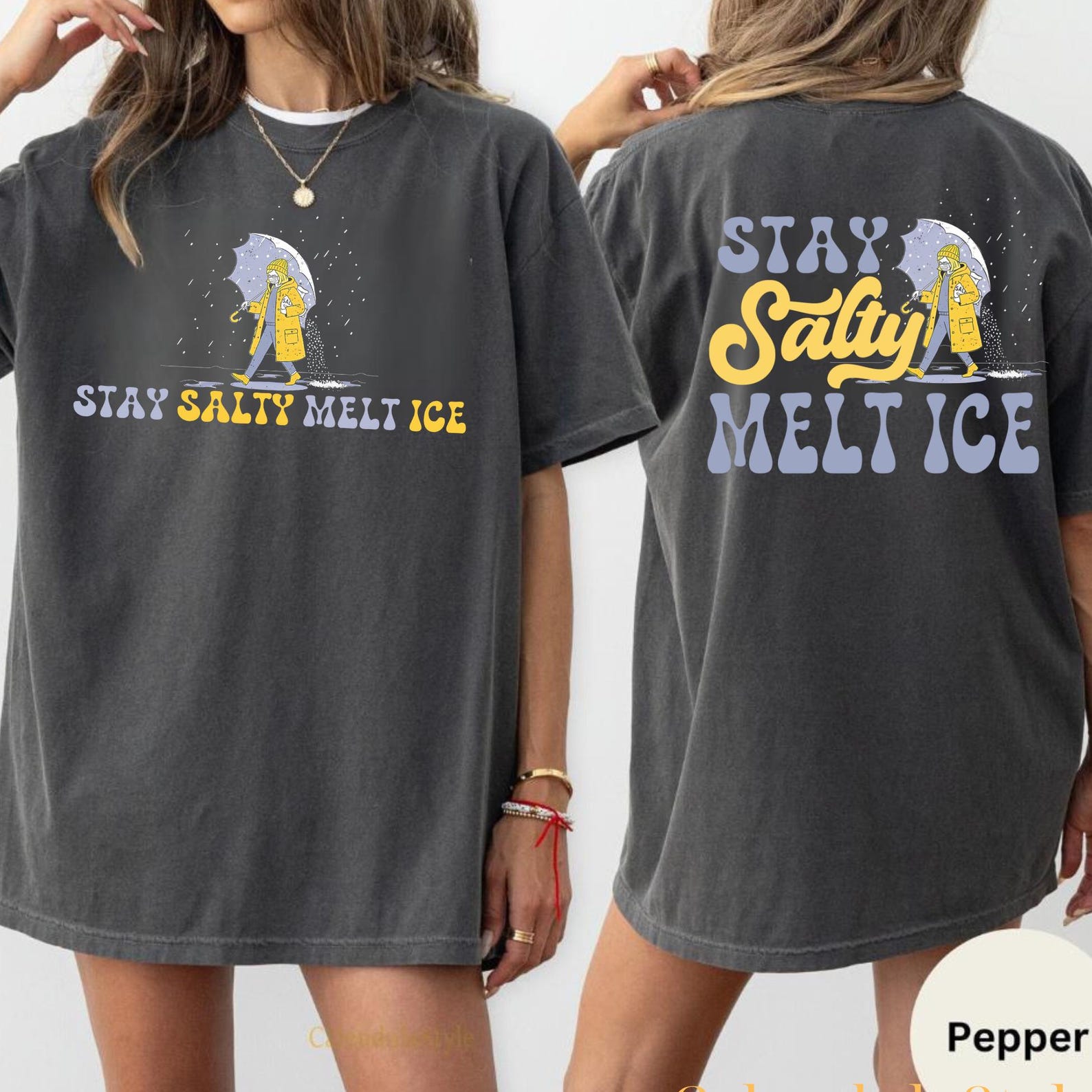 Stay Salty Melt ICE Shir, Abolish ICE Social Justice Shirt, No Human Is Illegal TShirt, Immigration Raid News, Federal Agents Incident XL