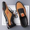 New Shoes for Men Leather Casual Shoes Lightweight Leisure Sport Shoes Street Cool Slip-on Sneaker Big Size