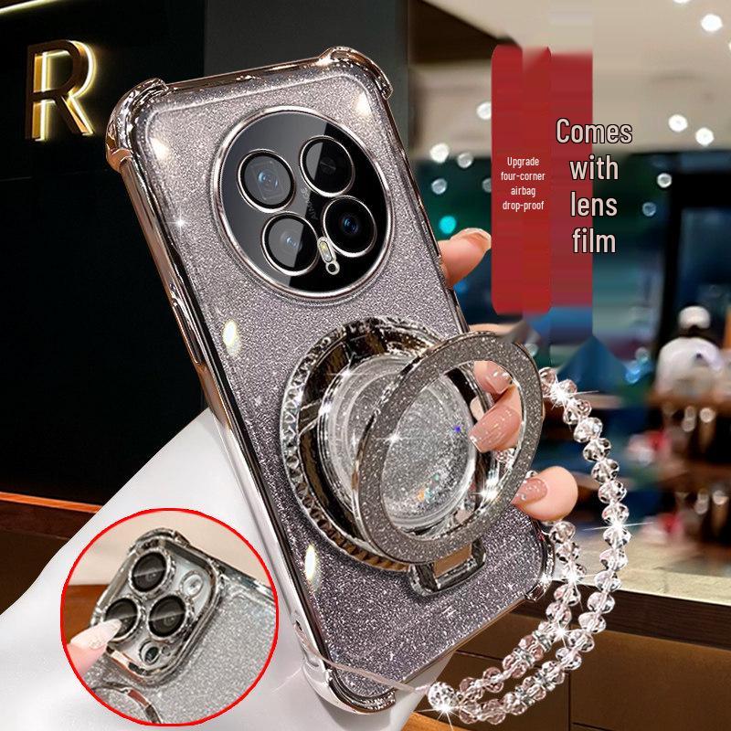 

Huawei Honor Magic8 Phone Case - Creative Glitter Stand Style Magic8 Pro