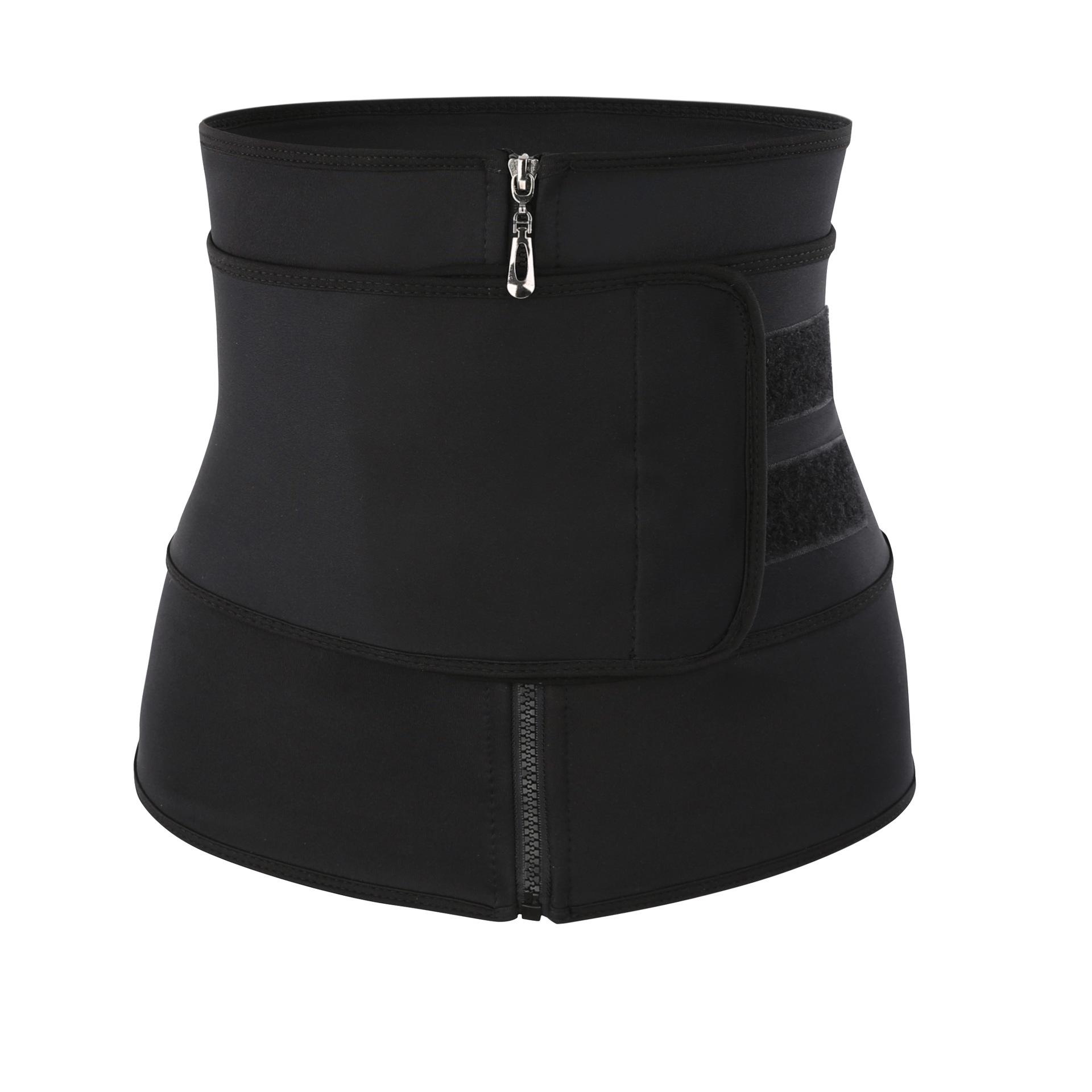 Custom Gym Belt Waist Support Brace Slim Sweat Belt Waist Trimmer Sport Fitness Waist Trainer Neoprene S чёрный