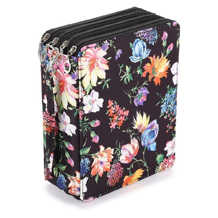 

High Capacity Colored Pencil Case Storage Pouches Hold 168 Colored Pencil Gel Pen Multifunctional Zippered Pencil Case