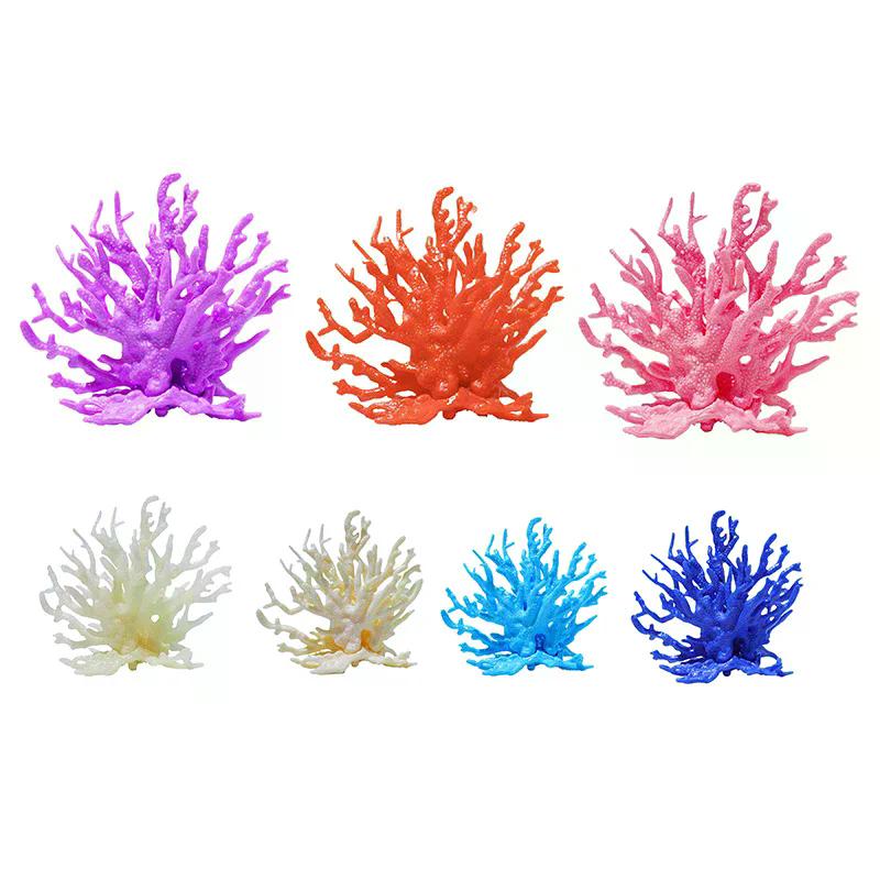 Koralline Künstliche Aquariumdekorationen Aquarium Künstliche PVC-Pflanzen Korallenornamente Aquarienlandschaft Aquarium