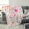 Cozy Cartoon Mushroom Print Flannel printed blanket suitable for all seasons suitable for living room office sofa and travel