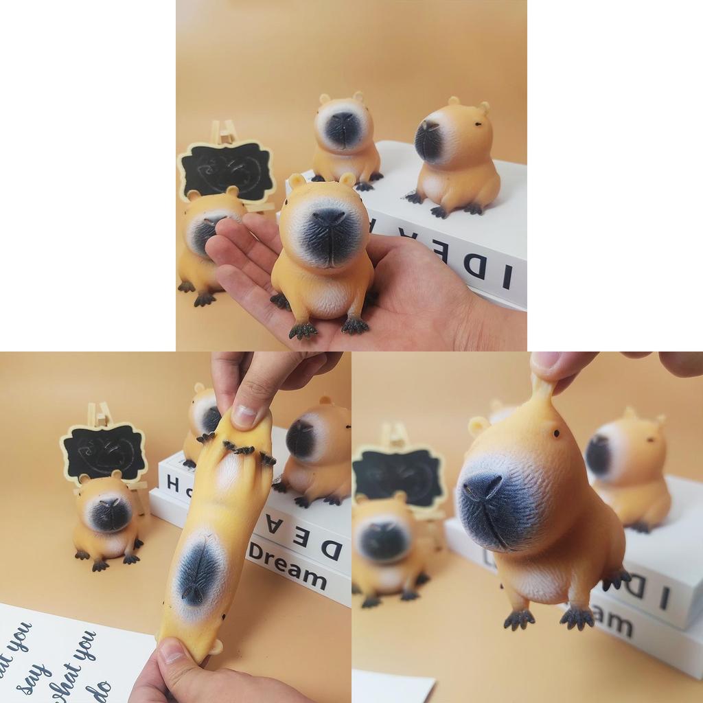 Water Pampas Capybara Stress Relief Toy With Slow Rebound Tpr For Kids And Adults