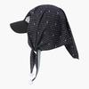 LECOQ GOLF Women'S Pom-Pom Scarf Visor Black Gr122Lcp21
