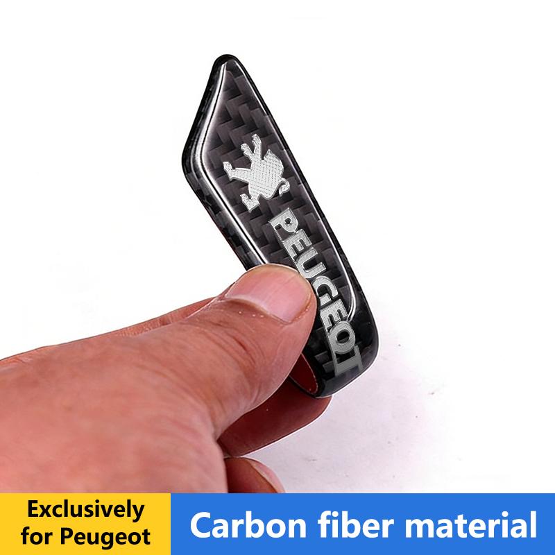 Carbon Fiber Door AntiScratch Protector Strip For Peugeot 208 2008 308 3008 408 508 5008 4008 206 307 RCZ Expert Partner