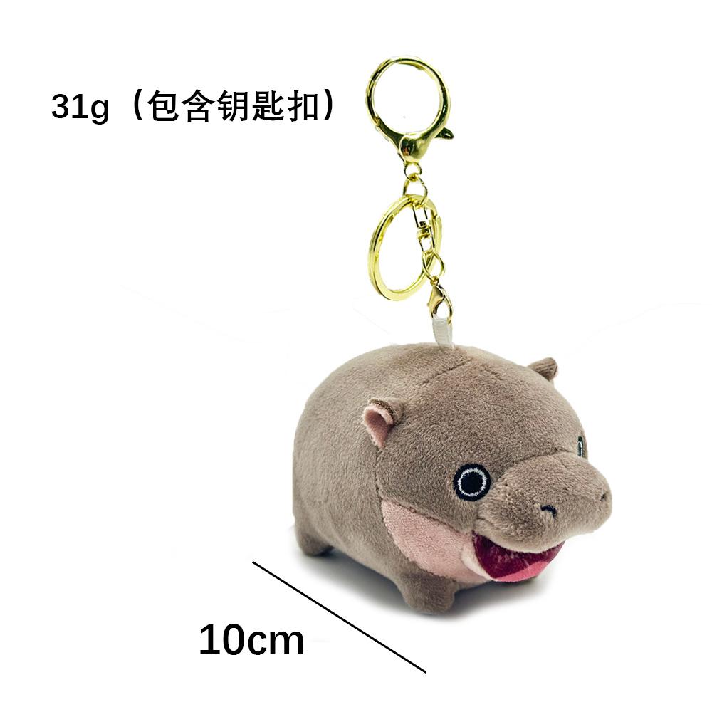 Kawaii Hippo Plush Toys Cartoon Stuffed Animals Soft Hippo Birthday Gifts Room Decor