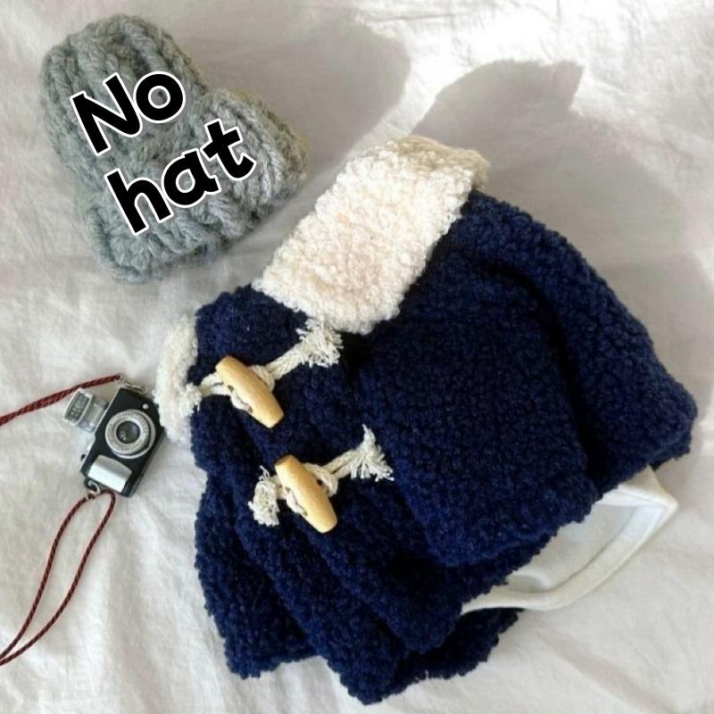 Luxury Dog Jacket Coat Warm Soft Dog Clothes Winter Plush Pet Puppy Overcoat Cute Solid Cat Jacket Pet Cardigan Coat Dog Outfits