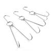 2x Stainless Steel Meat Hook Poultry Double Hooks 34cm Long