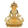 High grade Buddha figure - HOME family TOP efficacious Protection Tibetan Buddhism gold-plated Amitayus buddha statue-16CM