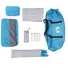 Portable Toilet Tent Blue Waterproof