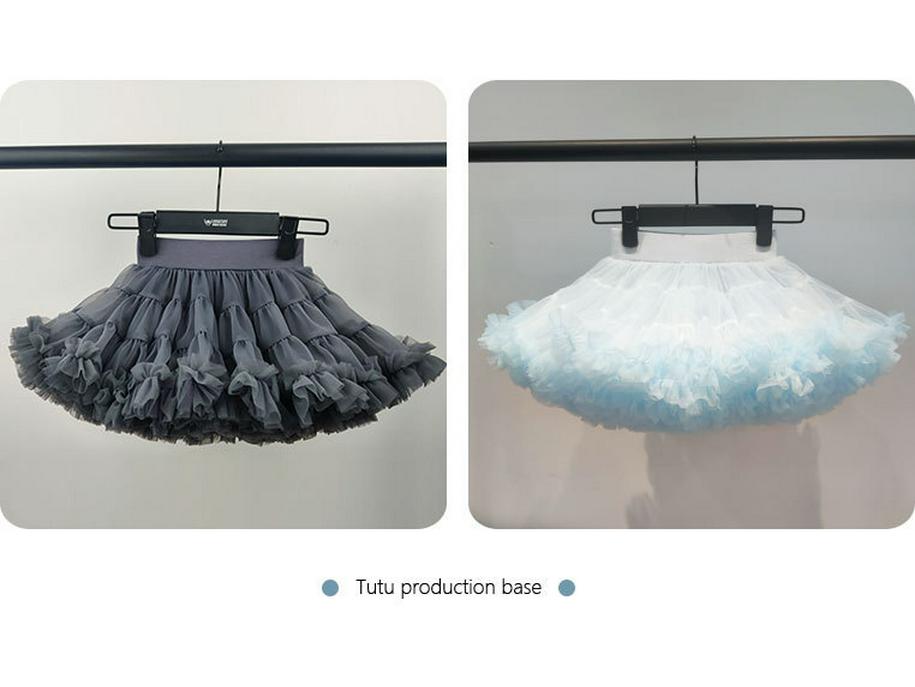 Girls' Autumn/Winter New Style Mesh Tutu Skirt