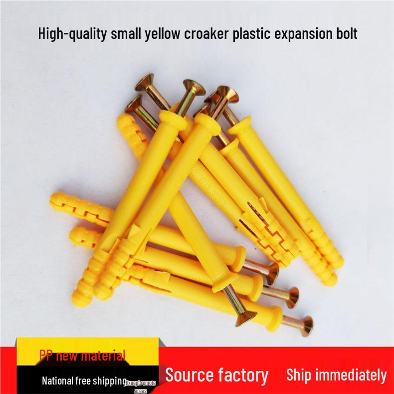 Nylon Expansion Plug and Screw Anchor Set