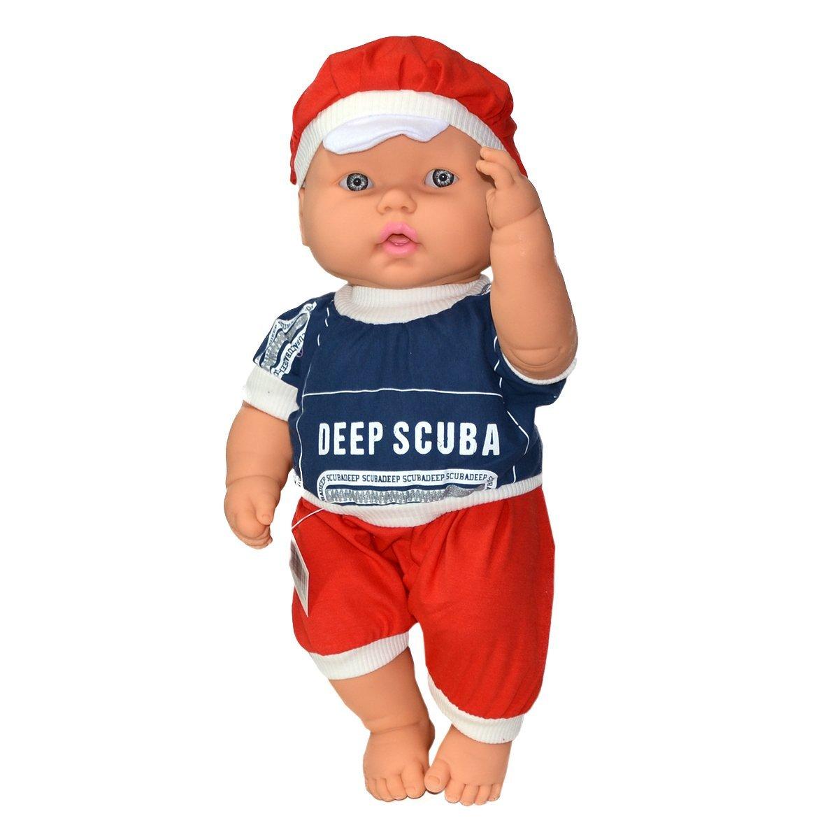 

7256 Ямочка, Говорящий, Пухлый, Лысый мальчик / 40 см