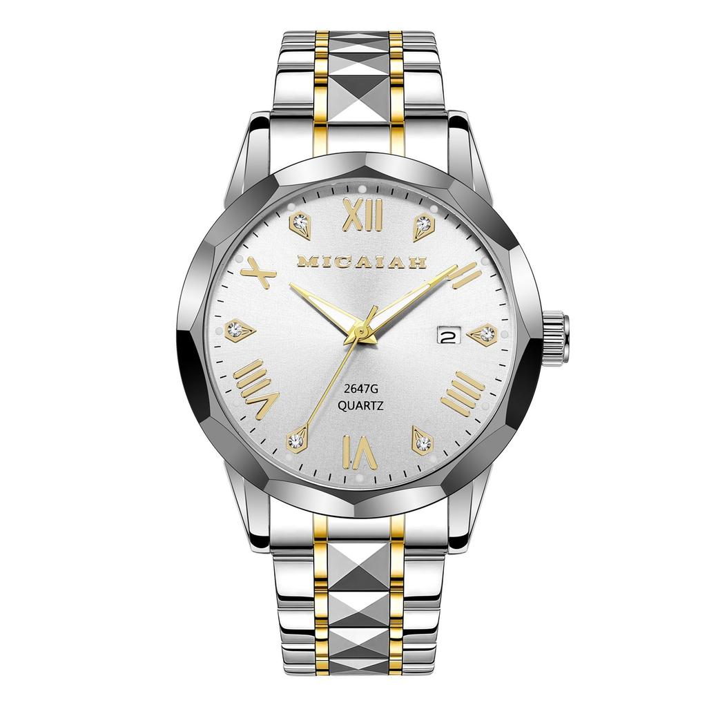 Men's Waterproof Luminous Running Alarm Clock Watch