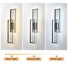 Bymaocar 110-220V Modern LED Wall Lamp Fixture Sconce Bedroom Bedside Living Hallway Stair Light W/ Remote Control Fit 8m²-15m²