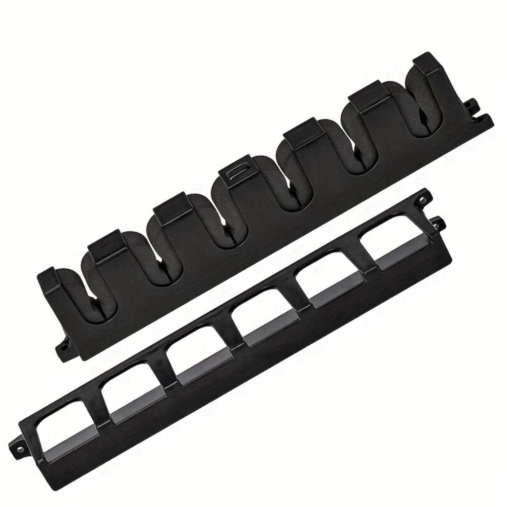 Vertical/Horizontal Fishing Rod Holders Wall Mount Fishing Pole Storage Rack Fishermen