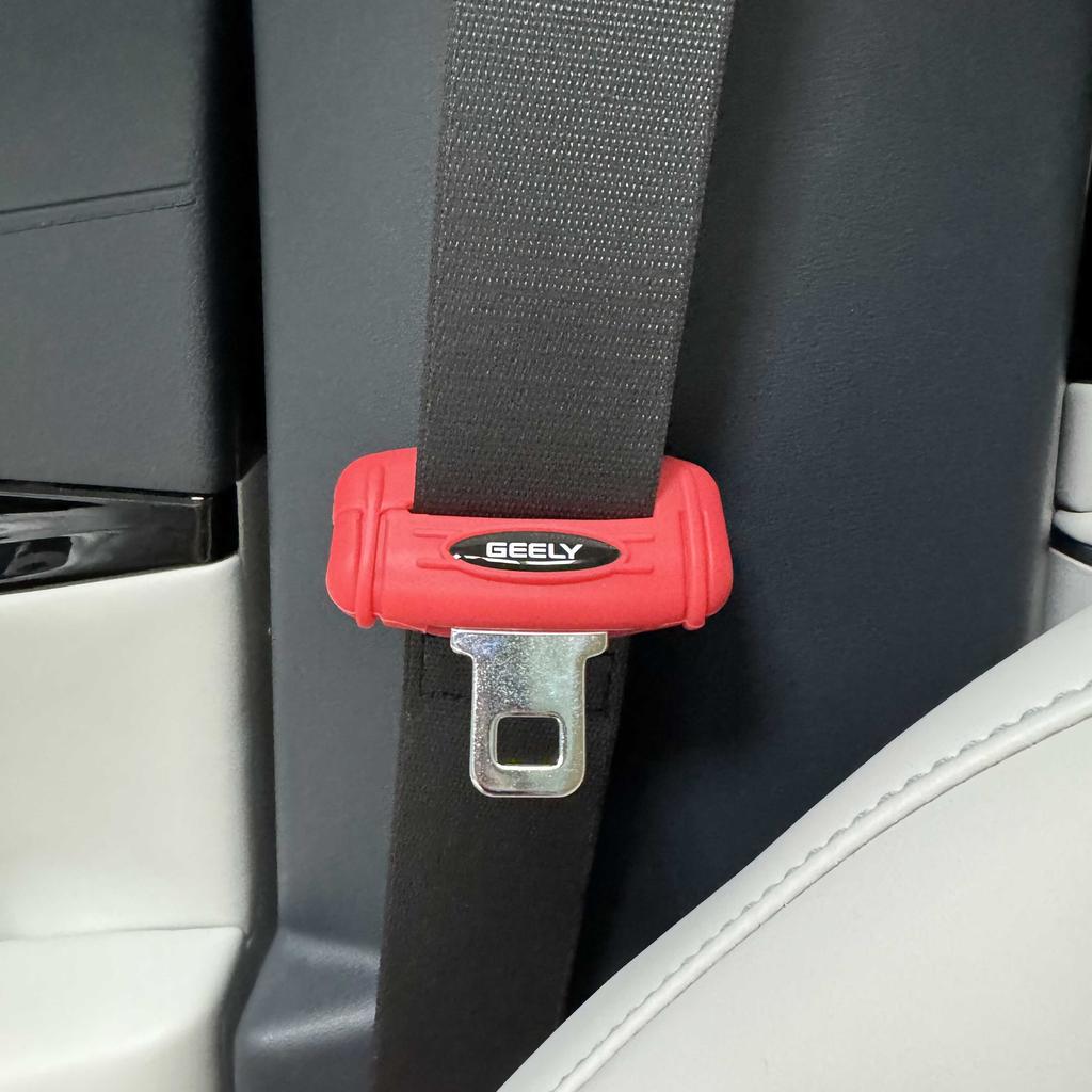 For Geely Galaxy E5/ EX5 Car Seat Belt Buckle Protective Cover Anti Collision Modification Accessory Special Auto Part