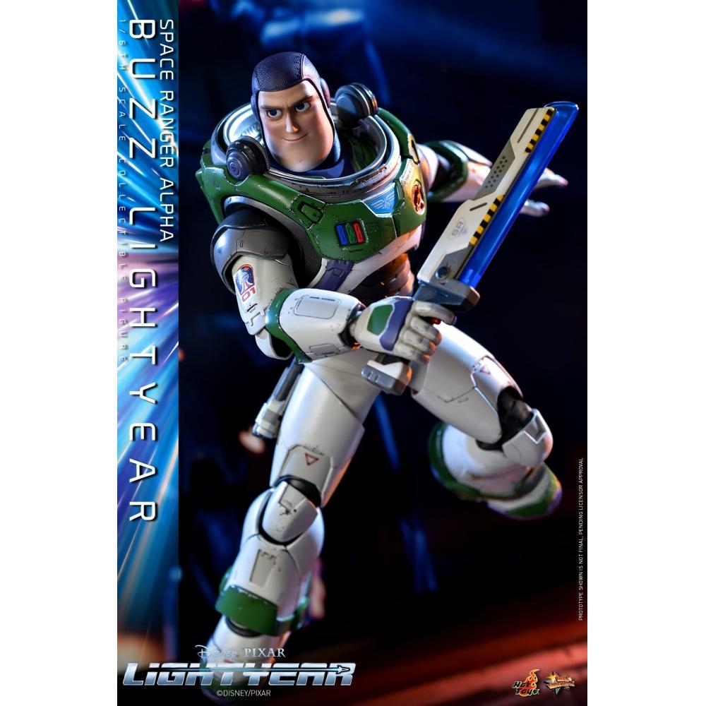 Movie Masterpiece Buzz Lightyear Buzz Lightyear (Space Ranger Alpha) 16 Scale Figure White Height Approx. 30 Cm