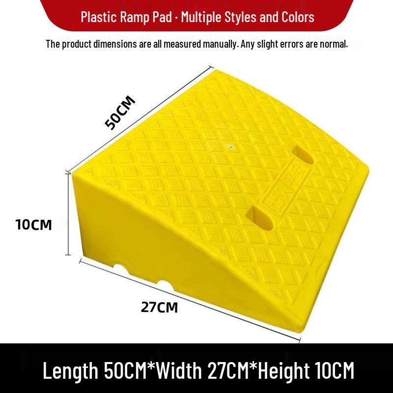Plastic Threshold Ramp & Speed Bump for Cars and Curb Climbing