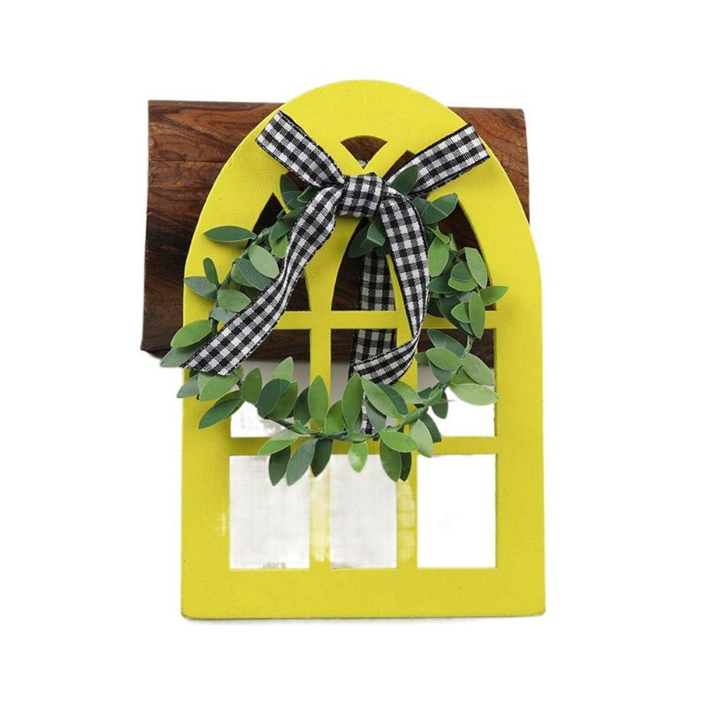 Wooden Hanging Sign DIY Car Ornaments Rustic Farmhouse Accessories  Wall Decor