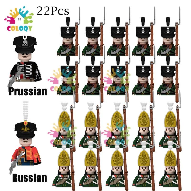 New Kids Toys Napoleonic Wars General Soldier Building Blocks Imperial Navy Mini Action Figures Toys For Kids Birthday Gifts
