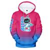 Astro Bot Anime Hoodie Streetwear Hooded Sweatshirt Men Women Cosplay Sports