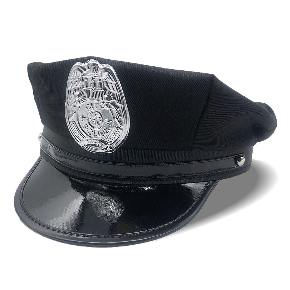 Cosplay Hat Black Roleplay Hat Adult Hat Structured For Halloween Carnival Adults