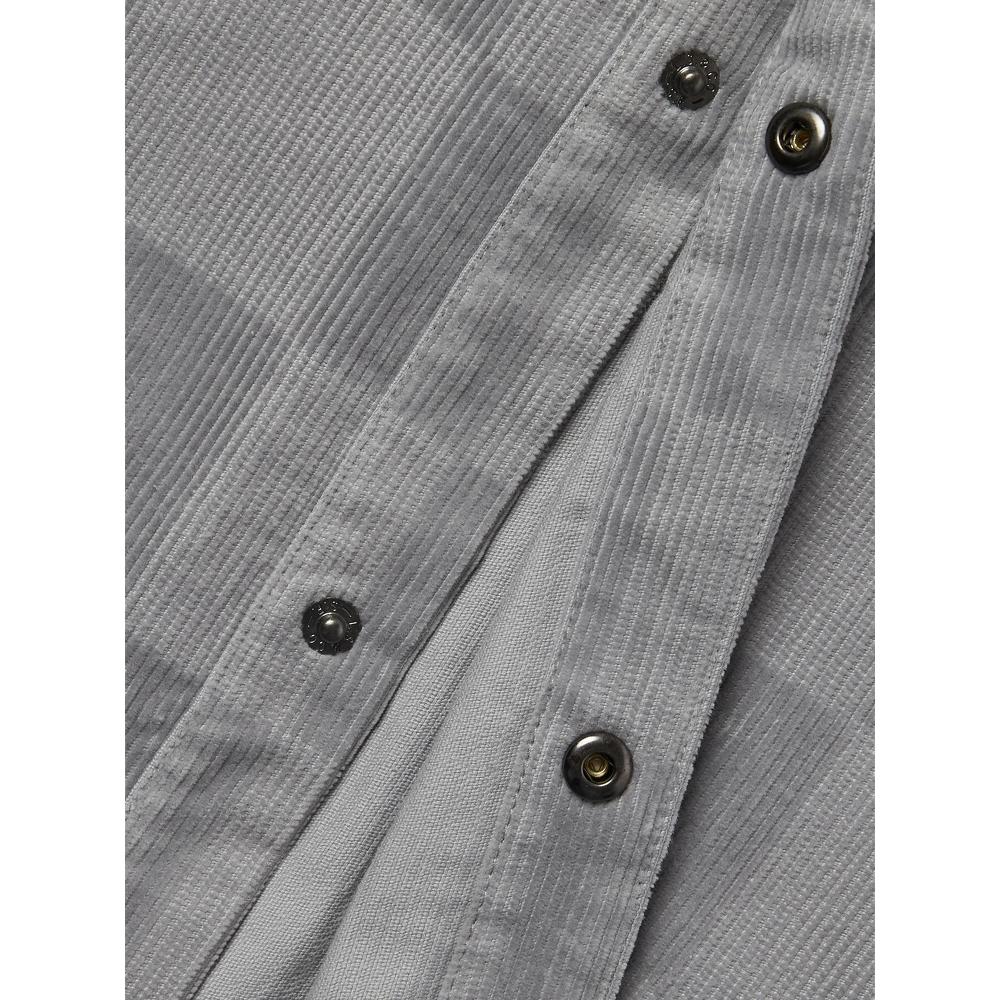 Levis Denim Wanderer Series FW24 Plaid Color Block Flannel Lined Long Sleeve Shirt Men shirts Light-Gray 0029Z-0002