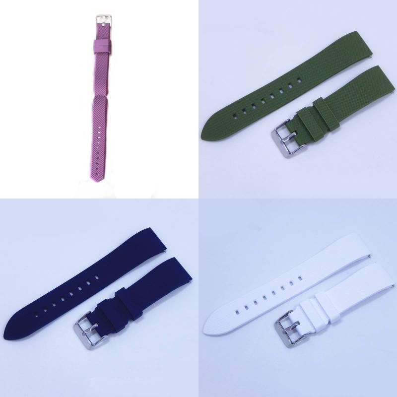 Silicone Watch Sports Band 20mm Quick Release Men Women Fitness Accessories