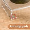 Sturdy Acrylic Display Stand for Home Use Portable Accessory for Organizing Toiletries and Kitchen Supplies Utensils